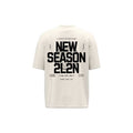 T-Shirt Unisexe Oversize - 2L2N NEW SEASON - Coconut milk