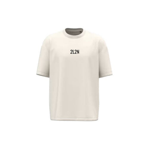 T-Shirt Unisexe Oversize - 2L2N F*CK -  Coconut Milk