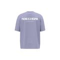T-Shirt Unisexe Oversize - 2L2N WEAPON - Light Violet