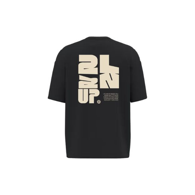 T-Shirt Unisexe Oversize - 2L2N UP - Black
