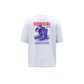T-Shirt Unisexe Oversize - COWGIRL ERA - White