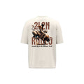 T-Shirt Unisexe Oversize - RODEO - Coconut Milk