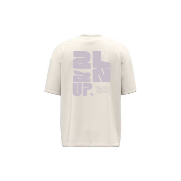 T-Shirt Unisexe Oversize - 2L2N UP - Coconut Milk